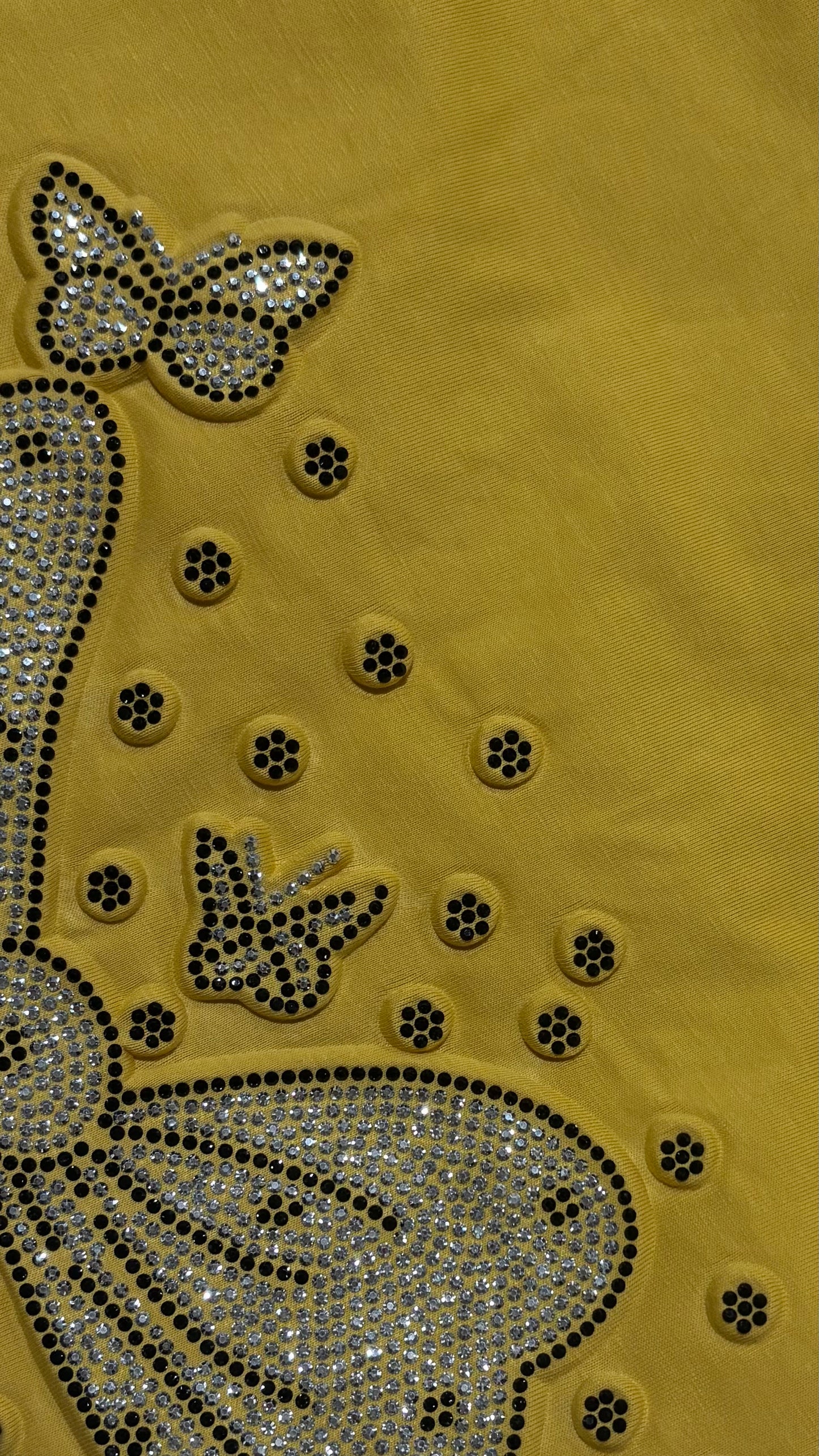 Rhinestone Bow Top