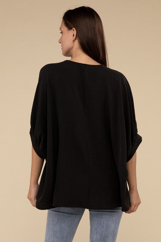 Airflow Puff Half Sleeve Top