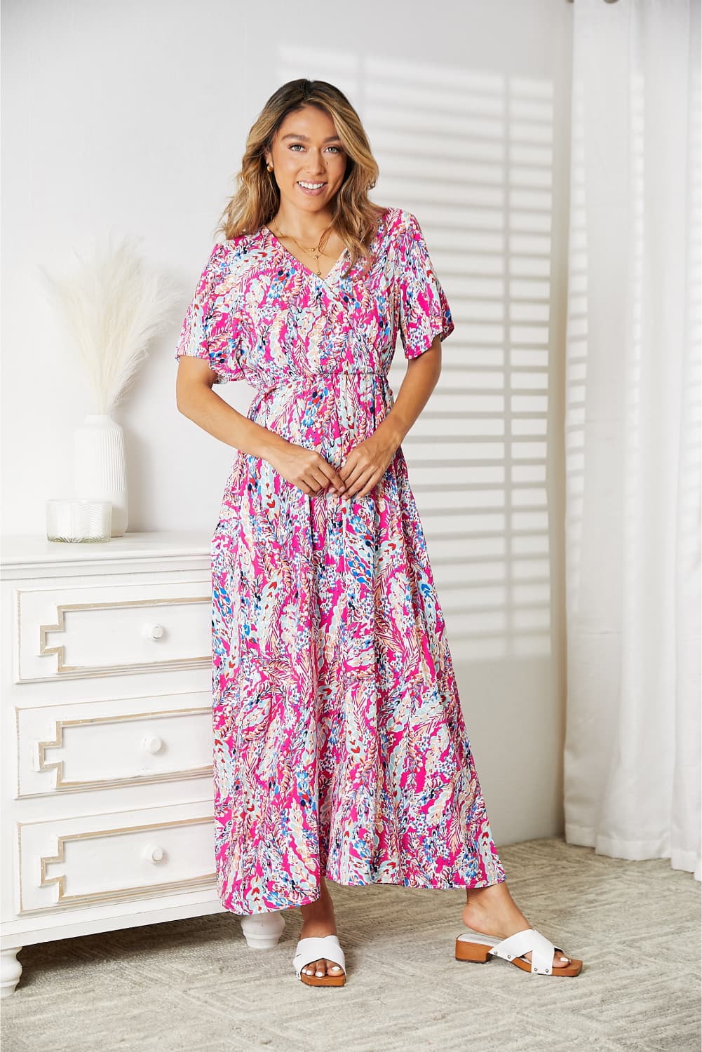 Multicolored Maxi Dress