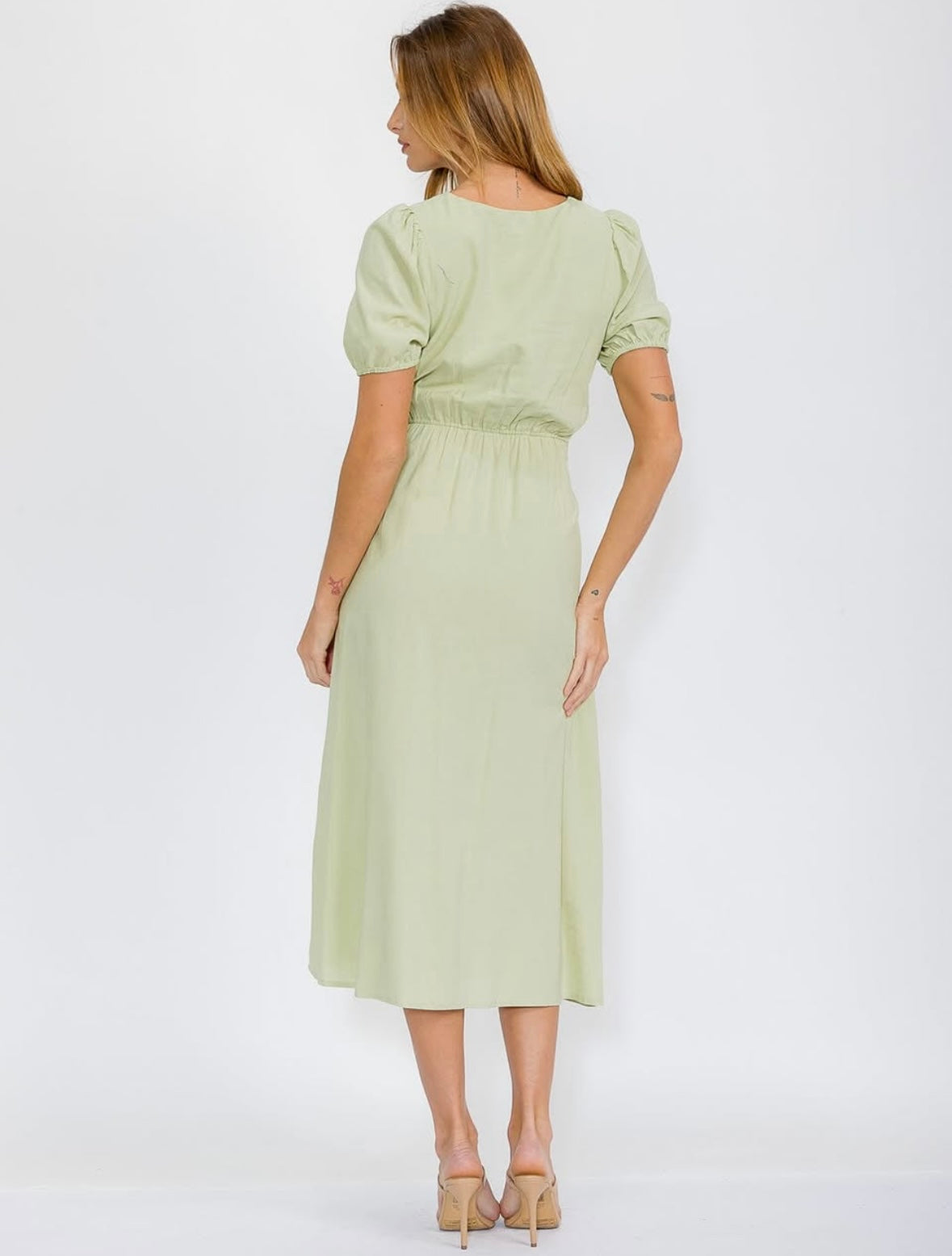 Sophi Short Sleeve Midi Dress