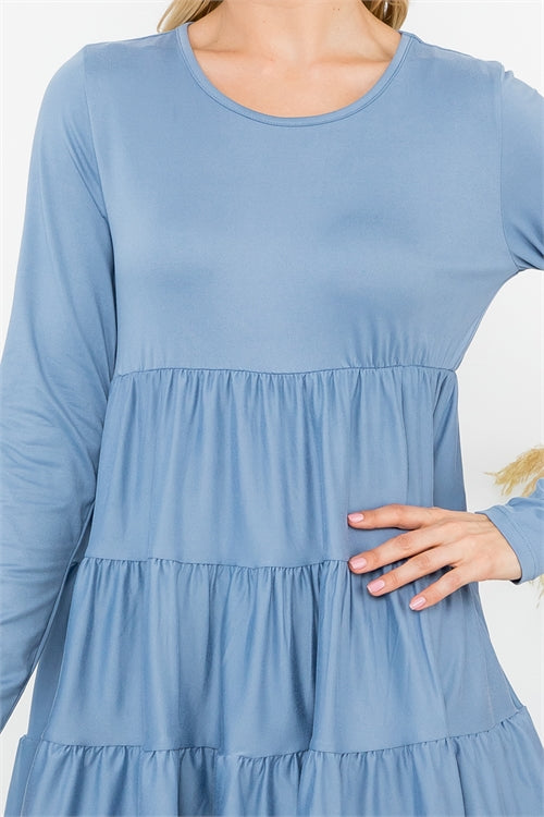 Long Sleeve tiered Top