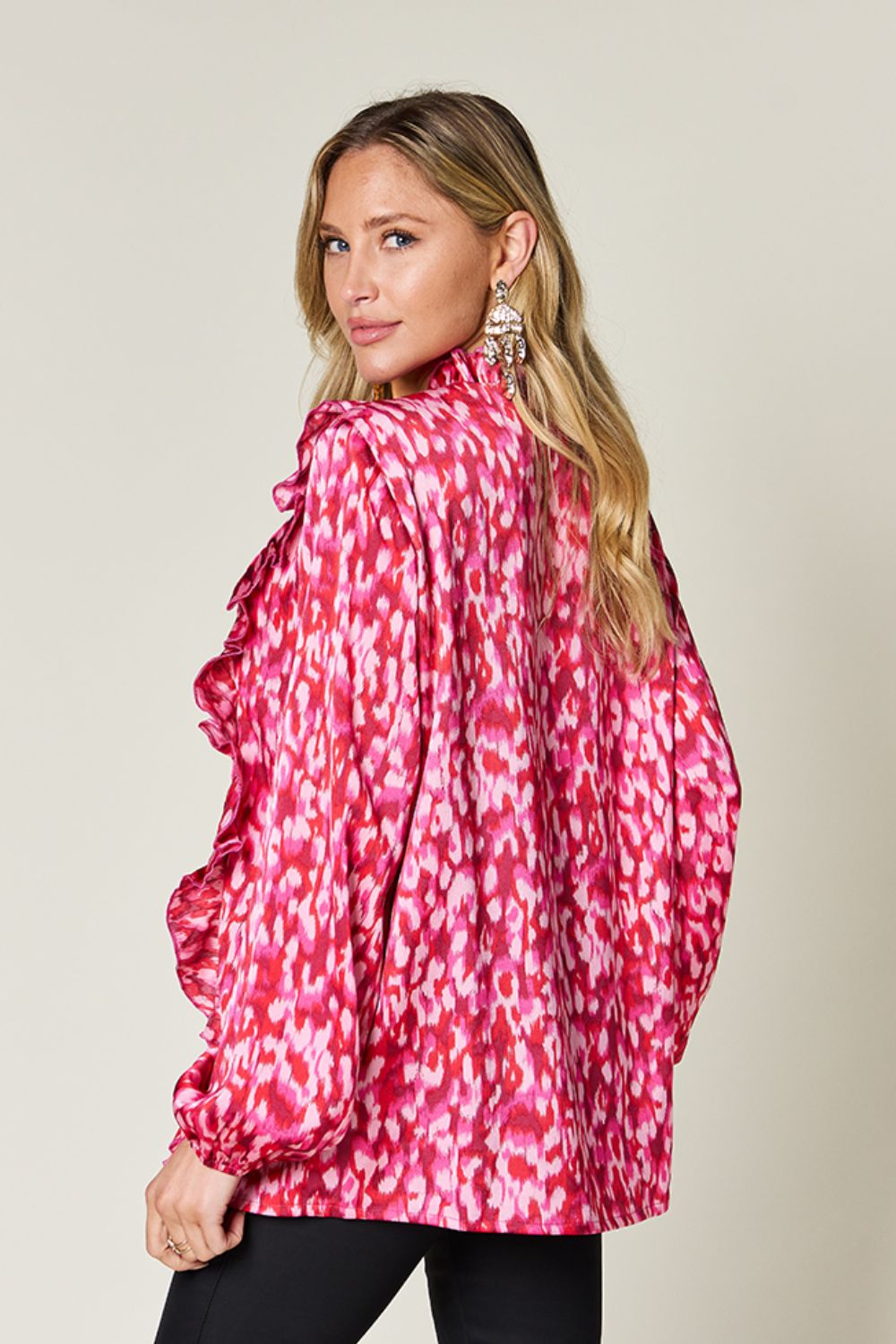 Kathy Printed Long Sleeve Shirt