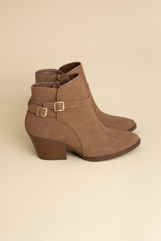 Ankle Buckle Boots