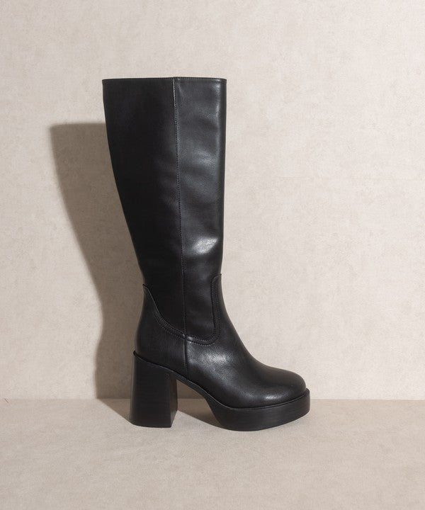 Platform Knee-High Boots