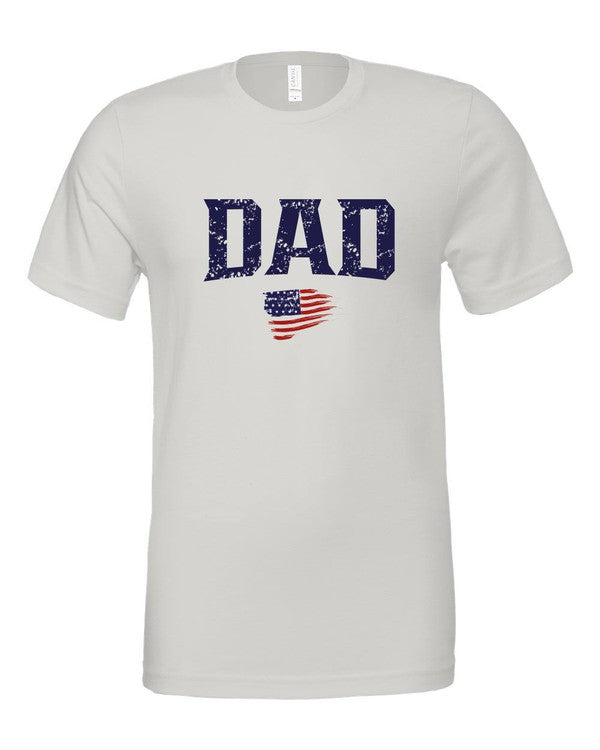 USA DAD Graphic Mens Tee