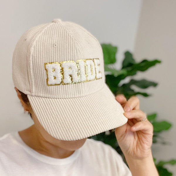 Bride Corduroy Ball Cap