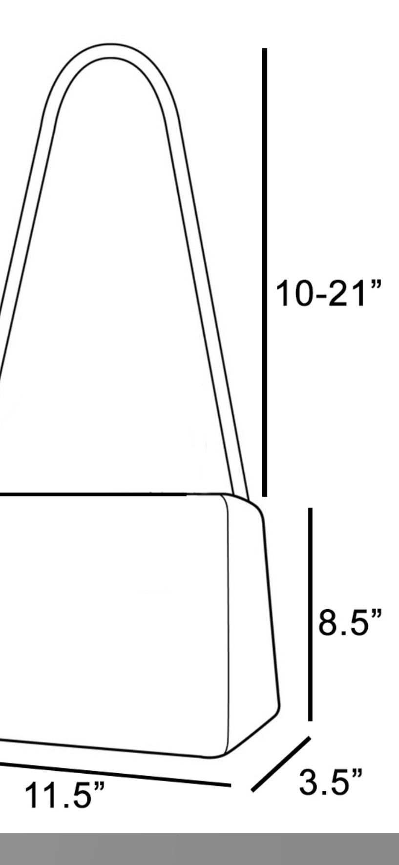 Faux Leather Bow Shoulder Bag