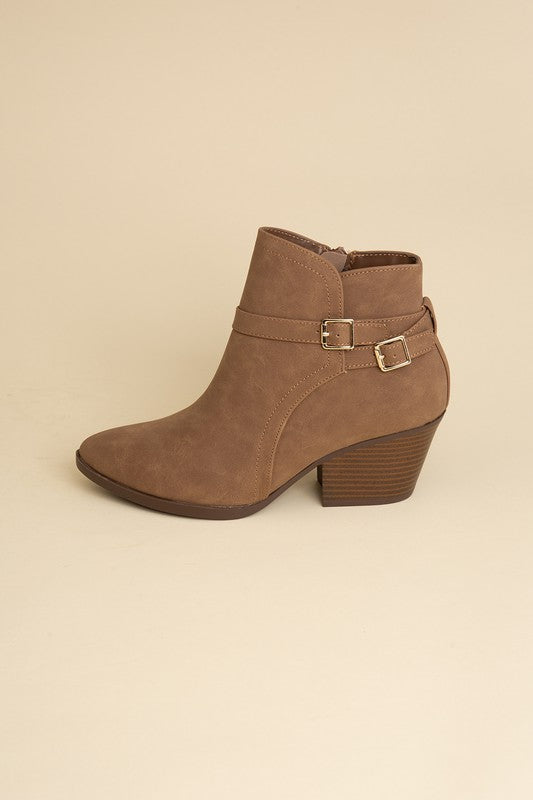 Ankle Buckle Boots