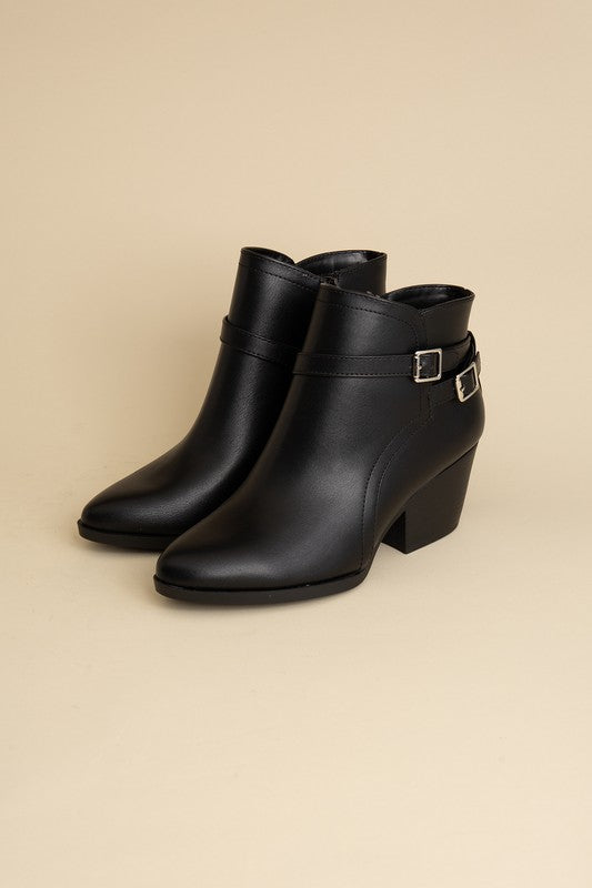 Ankle Buckle Boots