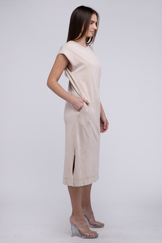 Shelly Casual Sleeveless Midi Dress