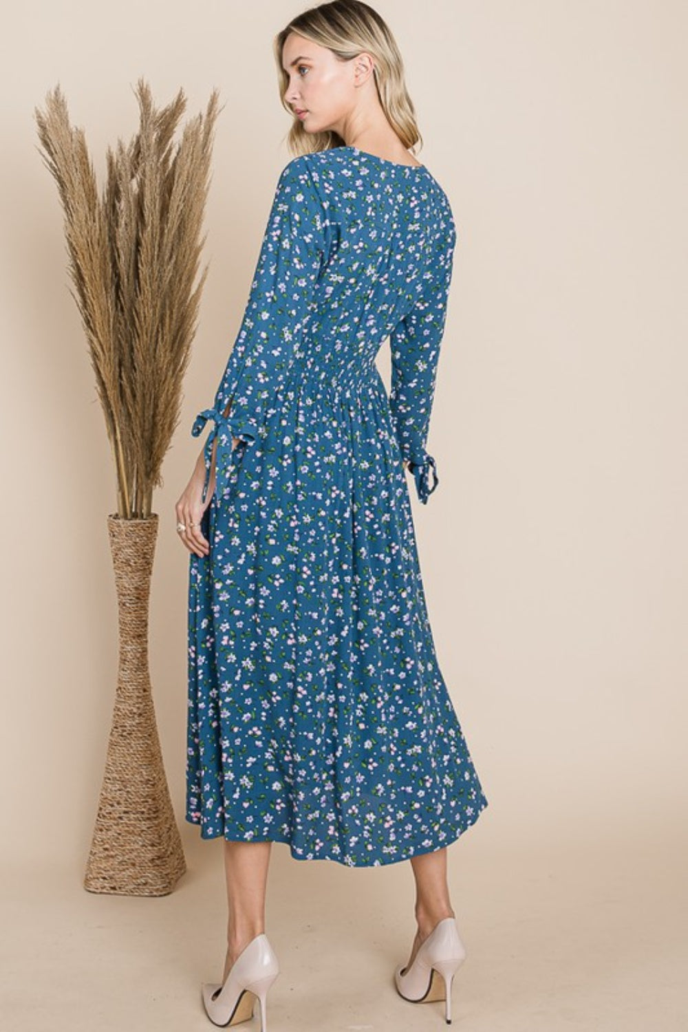 Isabel Floral Midi Dress