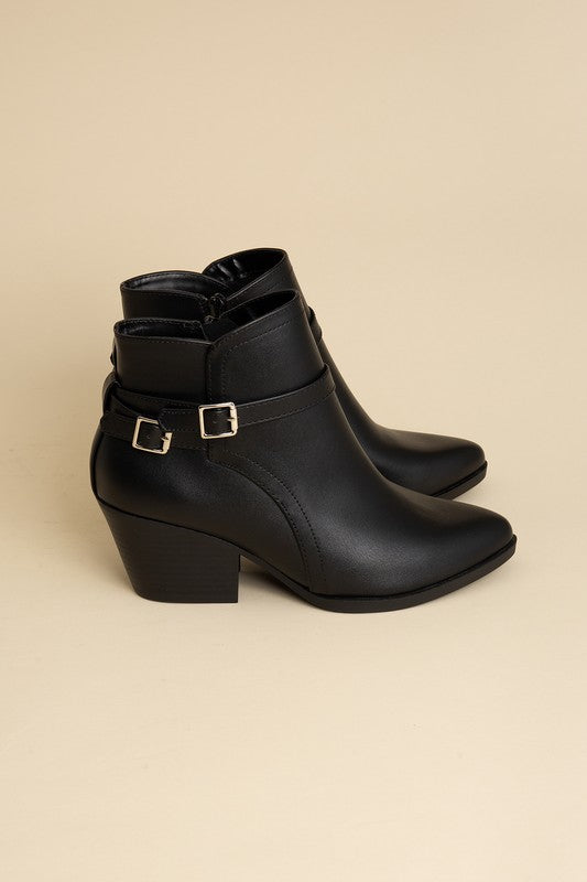 Ankle Buckle Boots