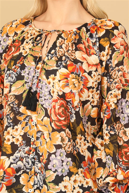 Katherine Floral Print Blouse