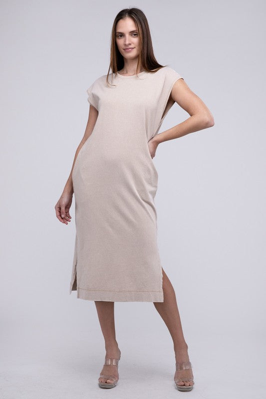 Shelly Casual Sleeveless Midi Dress