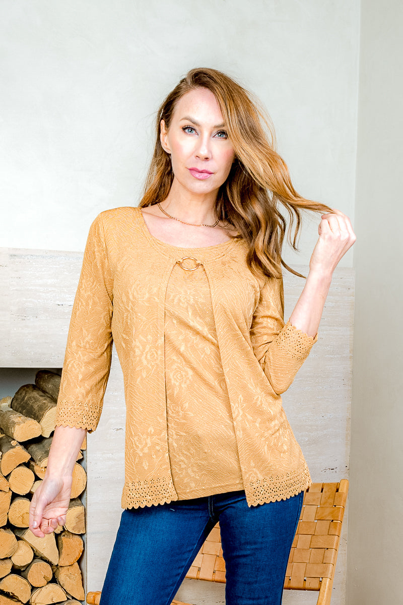3/4 Sleeve Blouse
