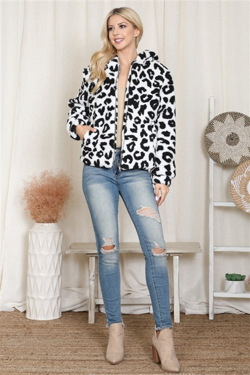 Leopard Print Jacket