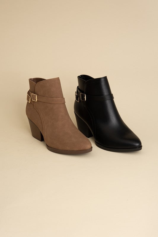 Ankle Buckle Boots