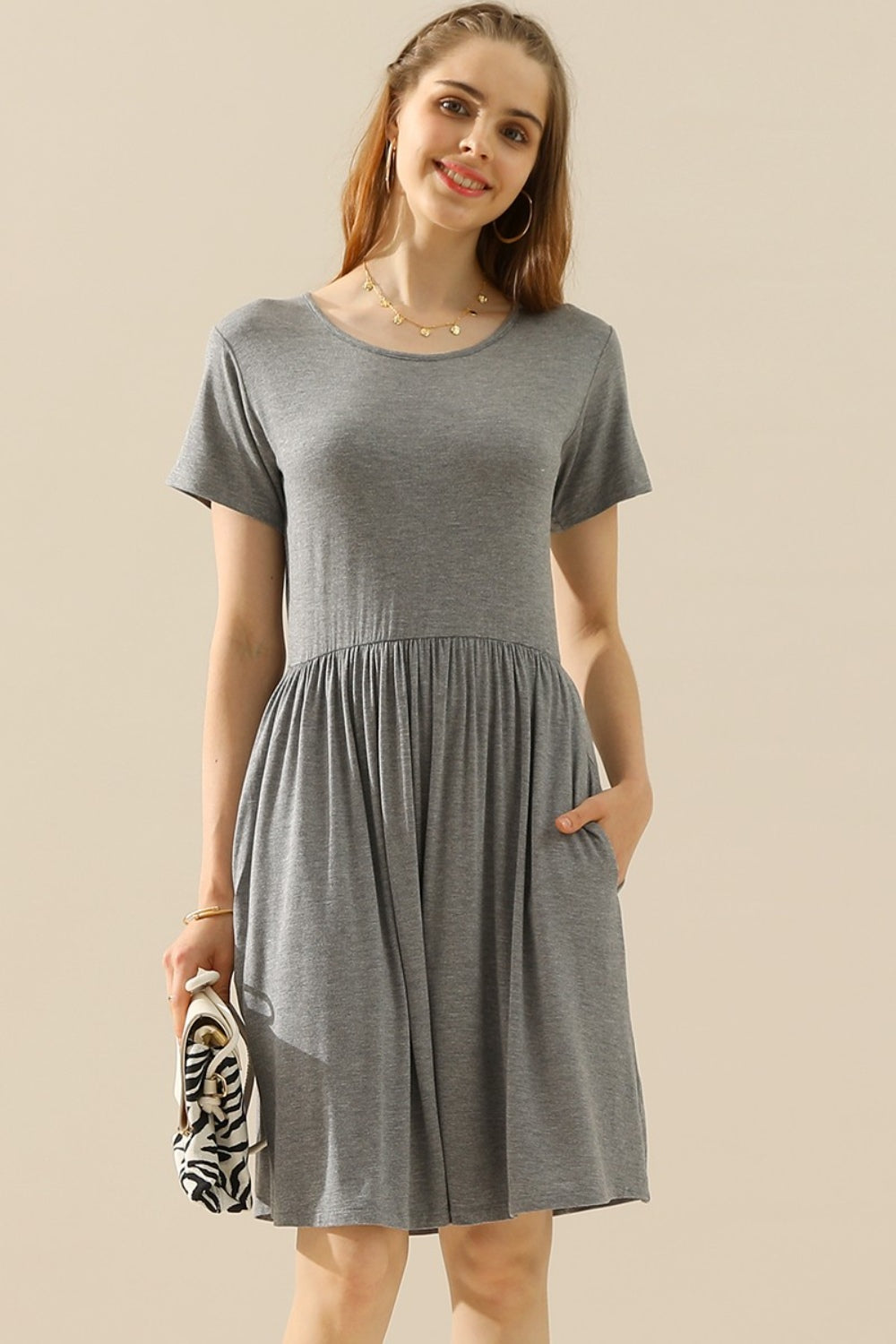 Comfy Dress with Pockets