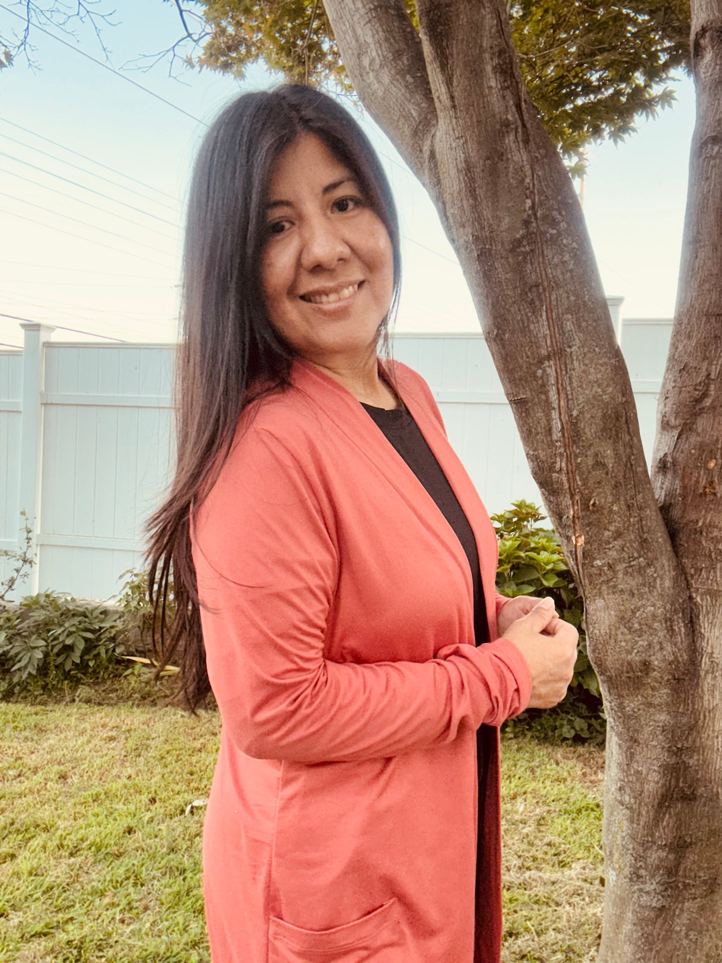 Terracota Long Sleeve Cardigan