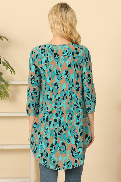 Jade Printed Top