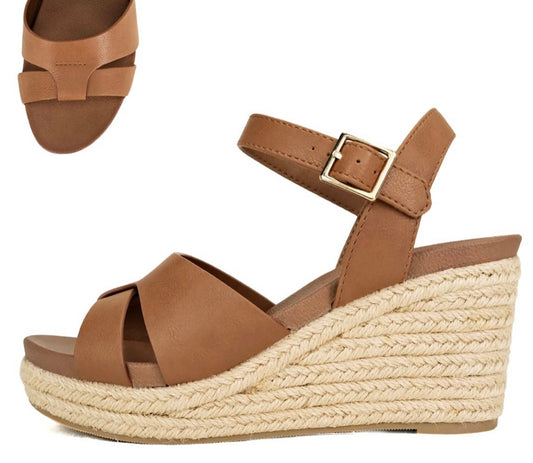 Ankle Strap Spadrille Sandal