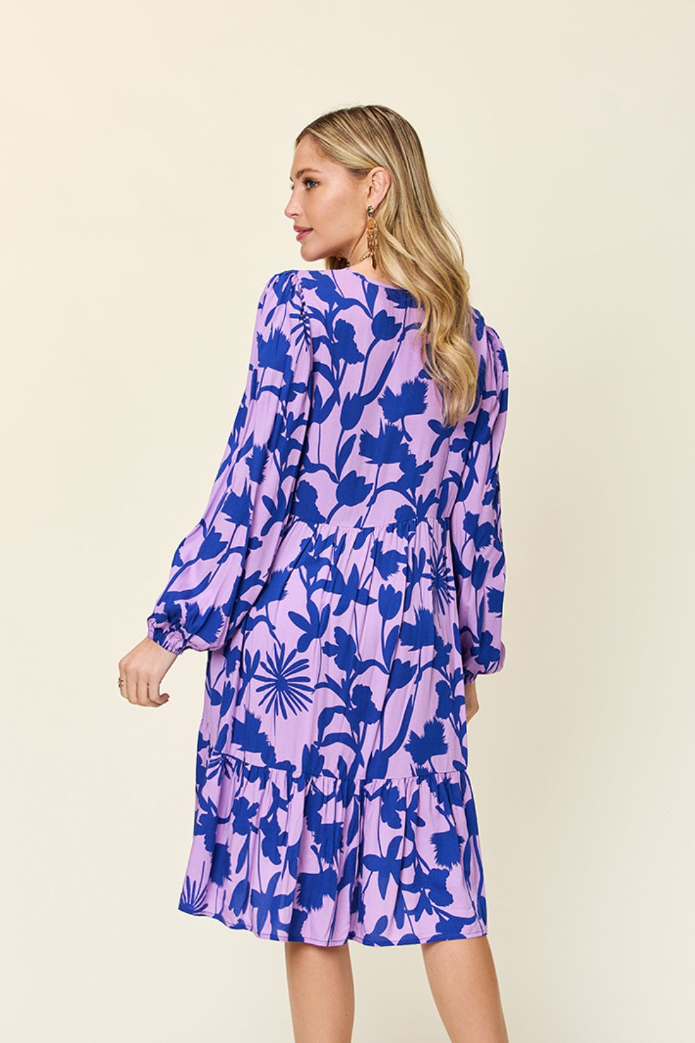 Amanda Printed Dress with Pocket