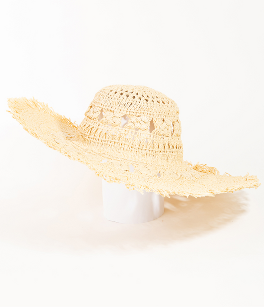 Braided Straw Sun Hat