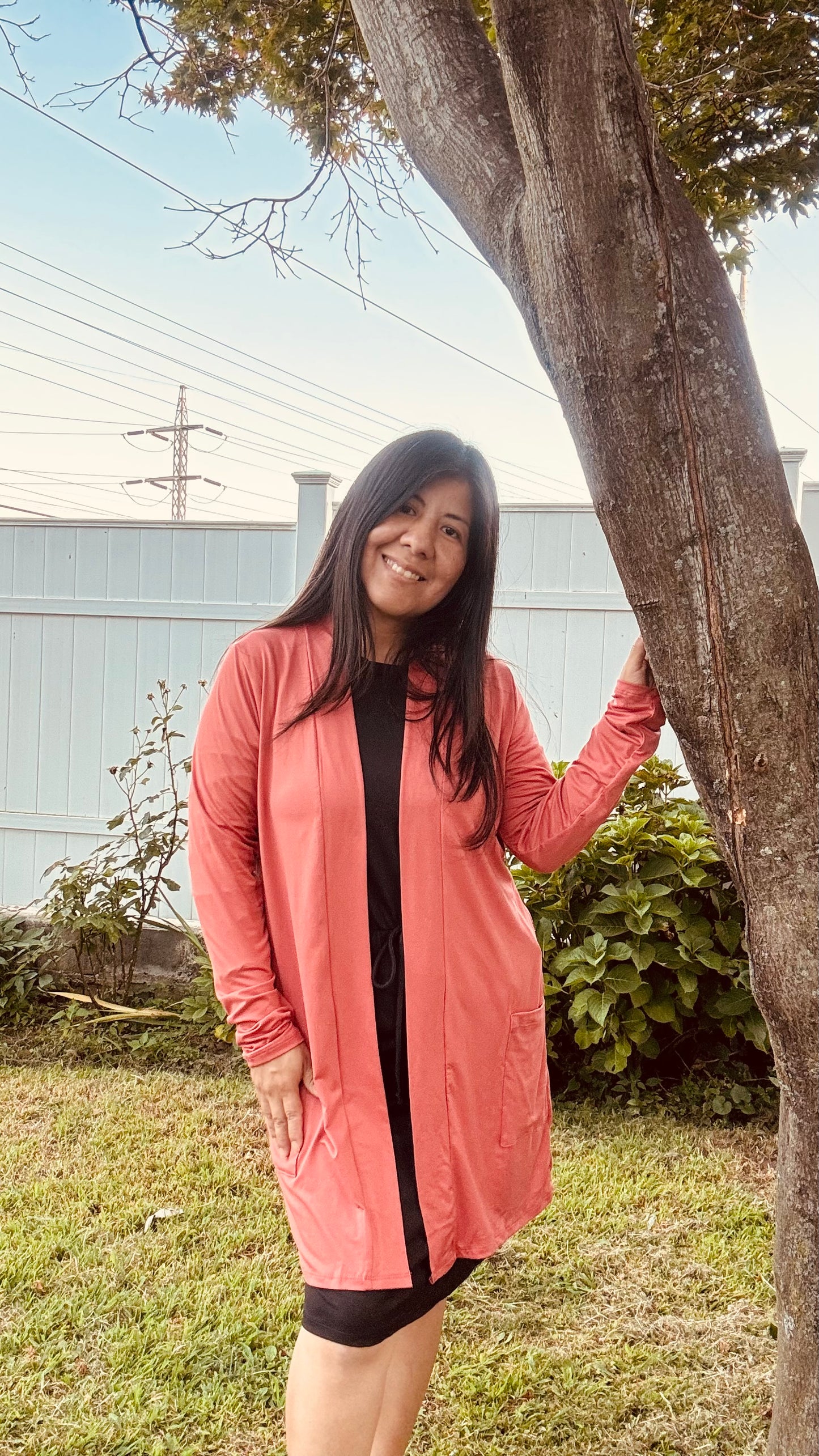 Terracota Long Sleeve Cardigan