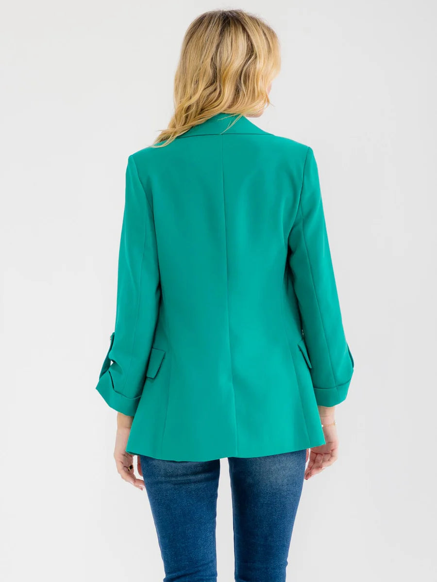 3/4 Sleeve Blazer