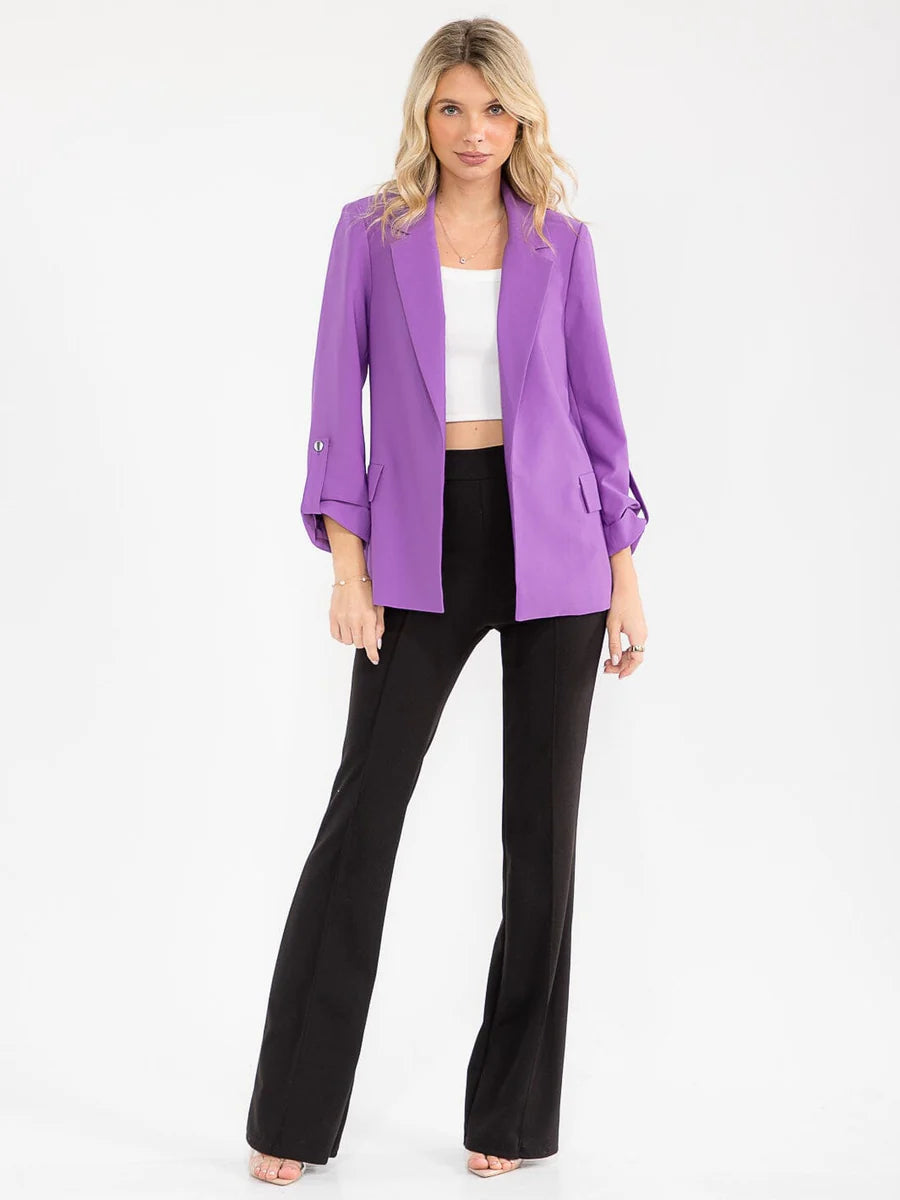 3/4 Sleeve Blazer