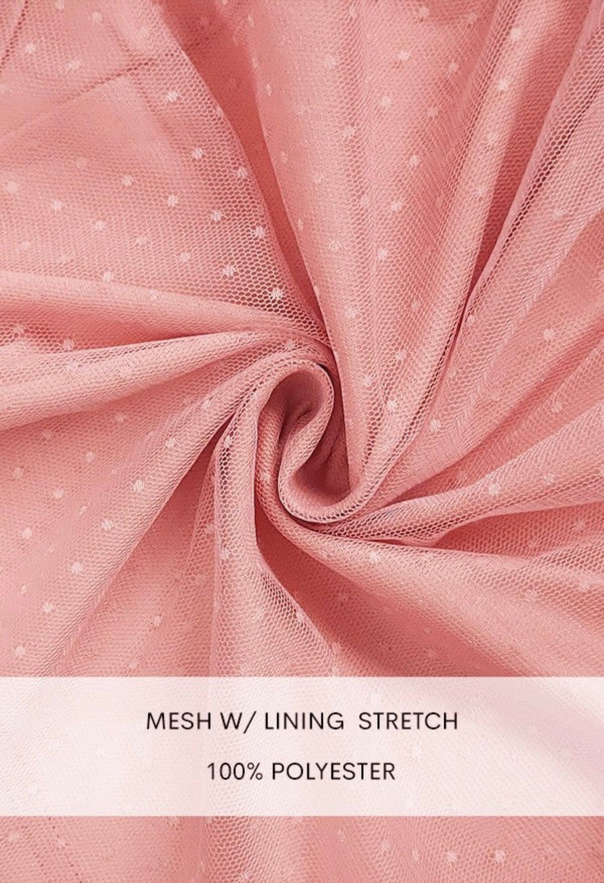 Pink Blush Lace Mesh Midi Dress