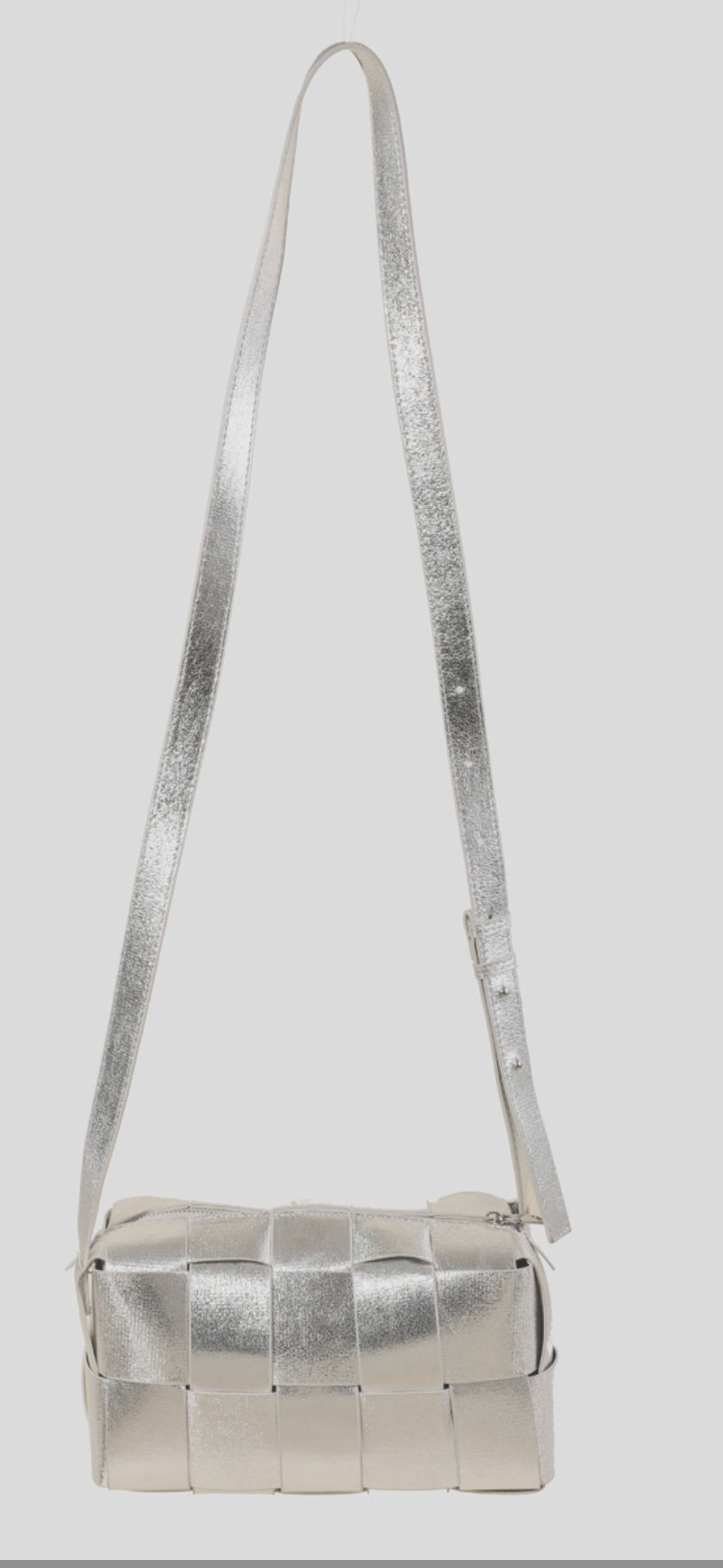 Faux Leather Shoulder Bag