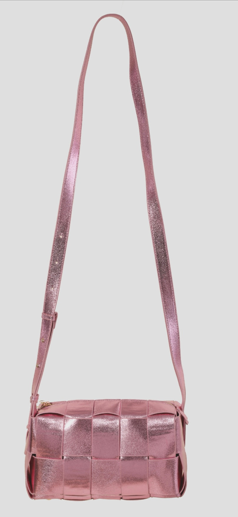 Faux Leather Shoulder Bag