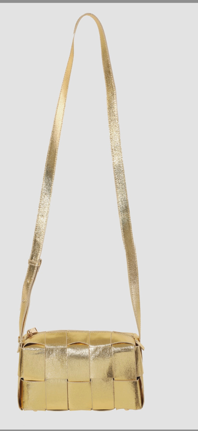 Faux Leather Shoulder Bag