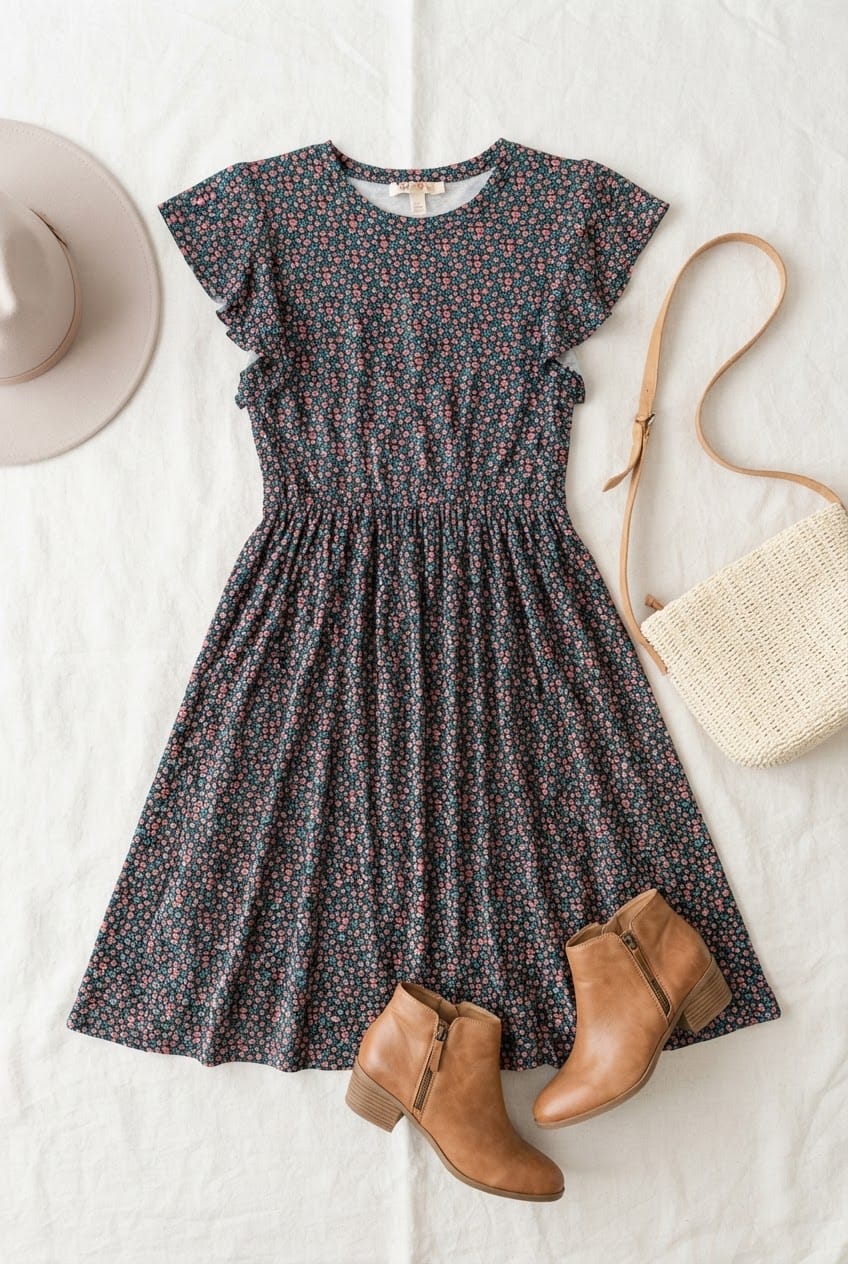 Floral Midi Dress