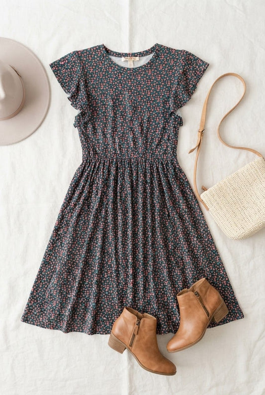 Floral Midi Dress
