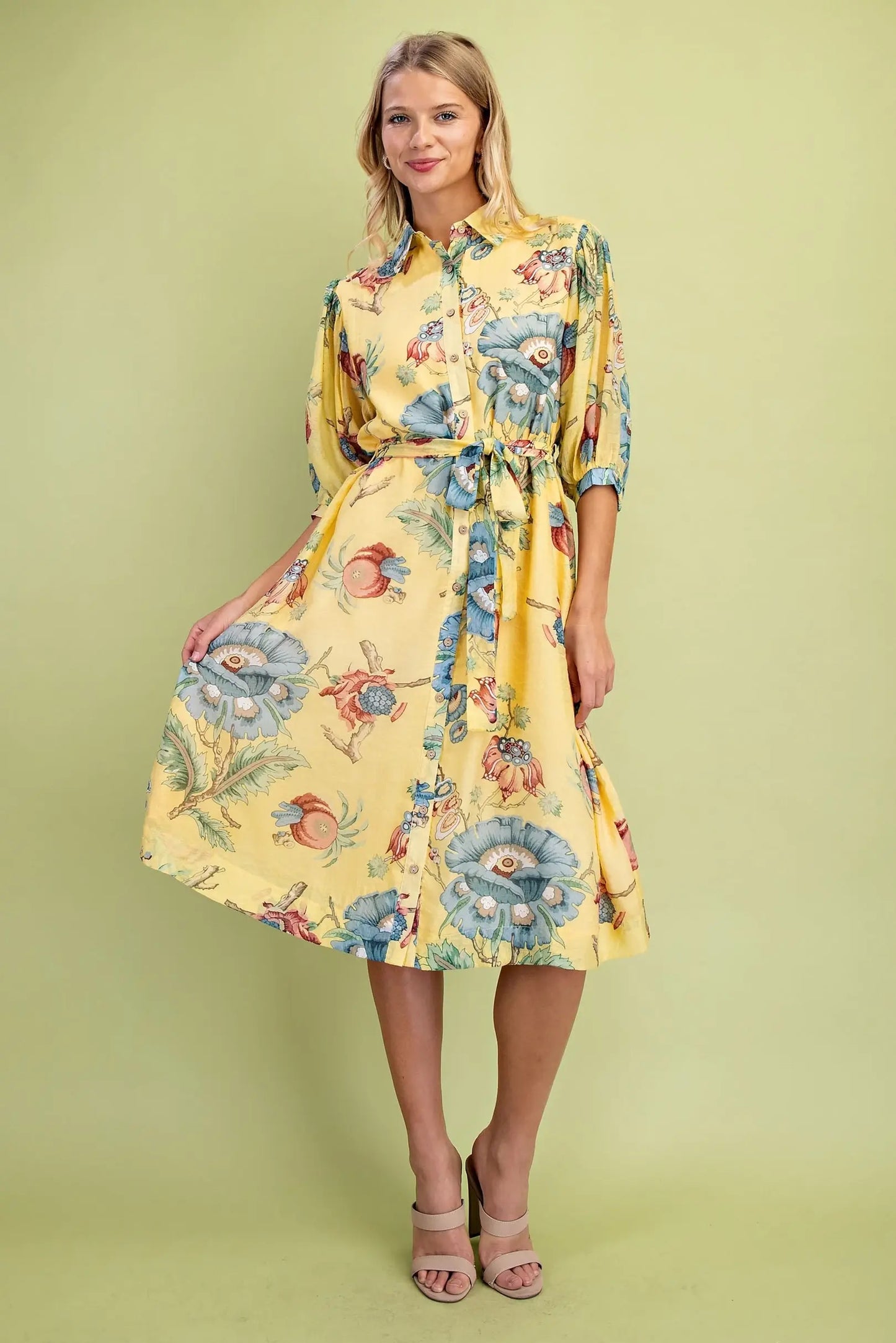 Floral Midi Dress