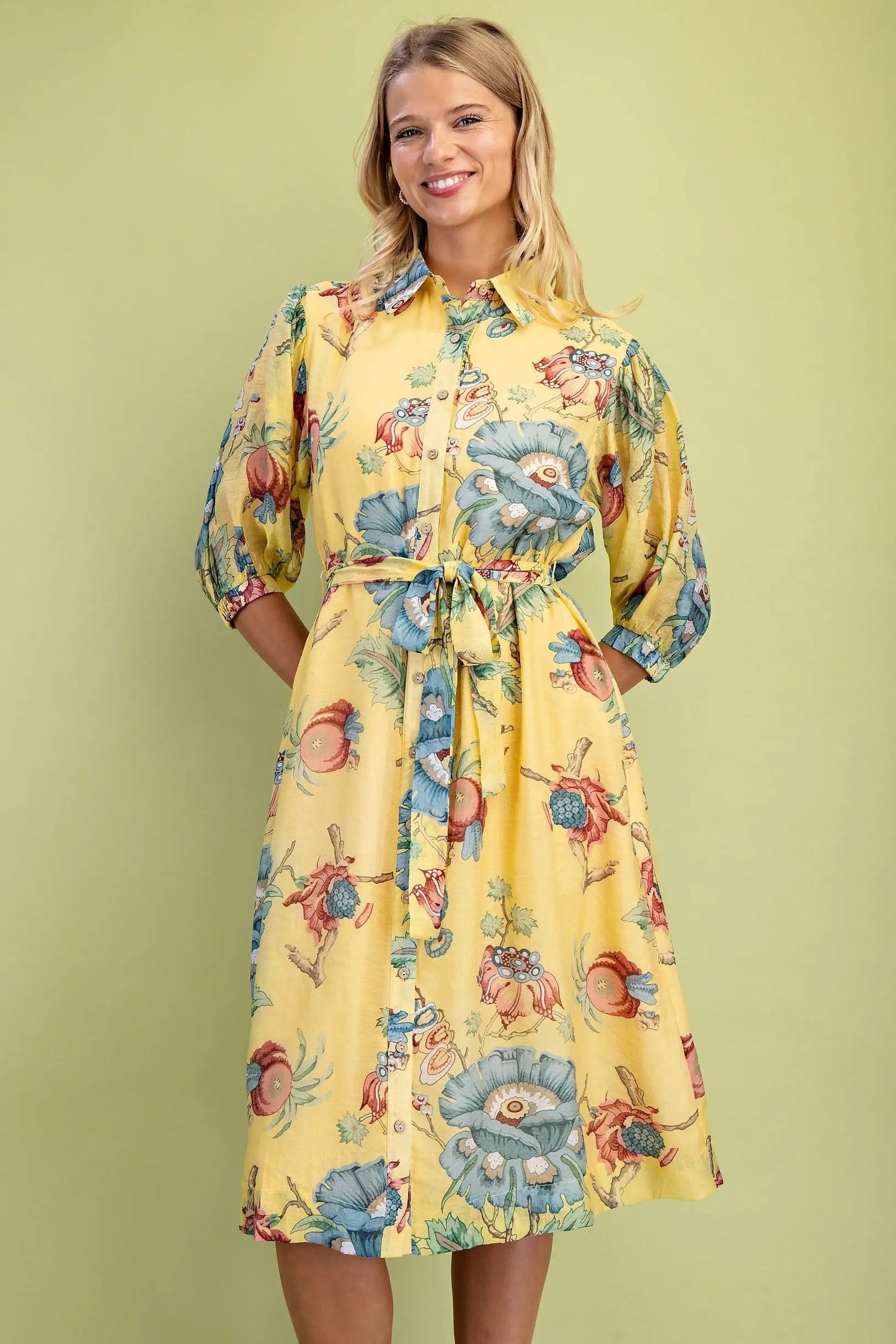 Floral Midi Dress