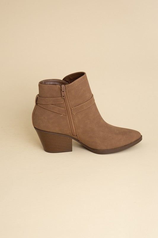 Ankle Buckle Boots