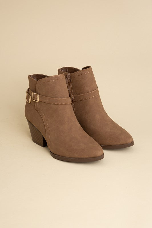 Ankle Buckle Boots