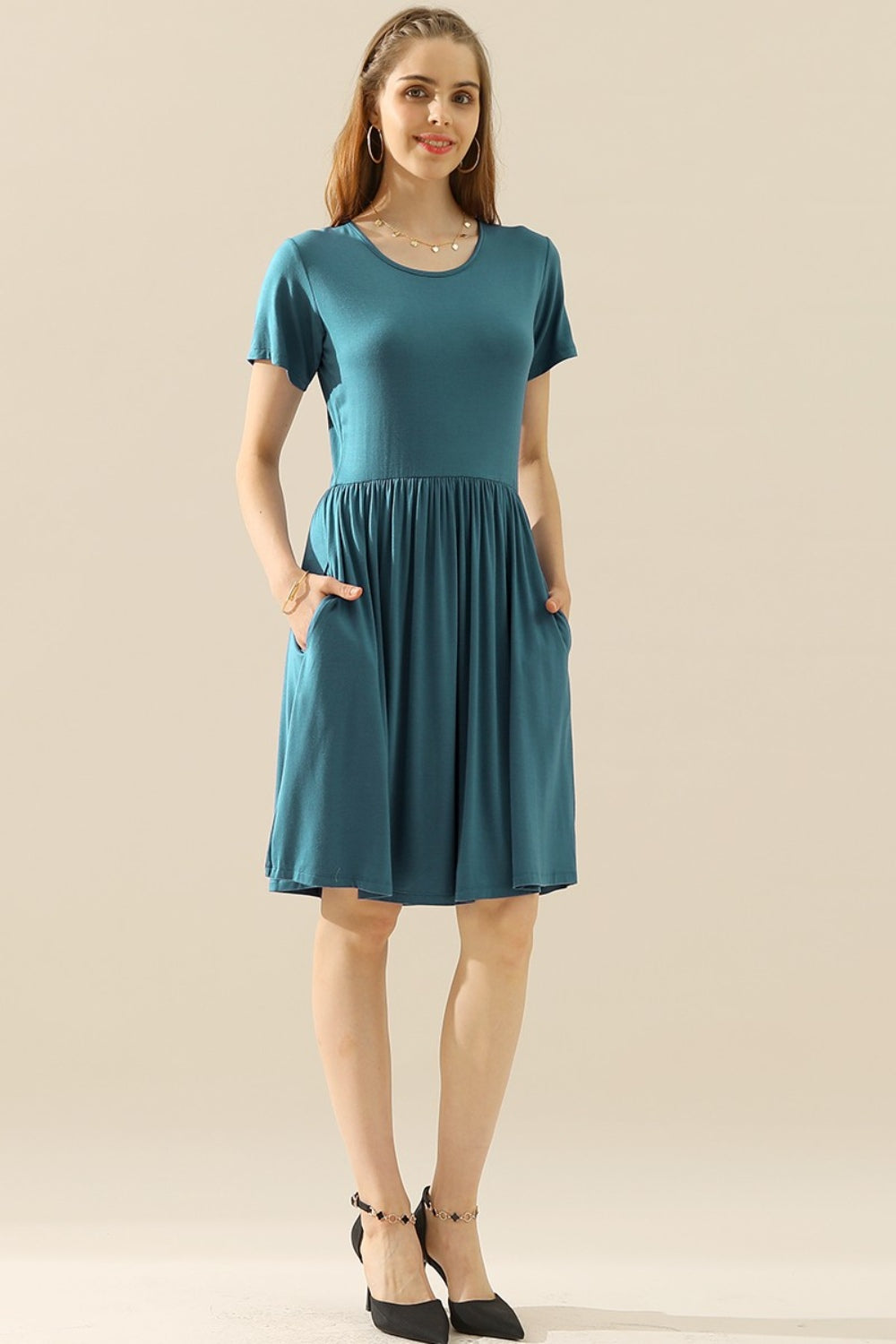 Comfy Dress with Pockets